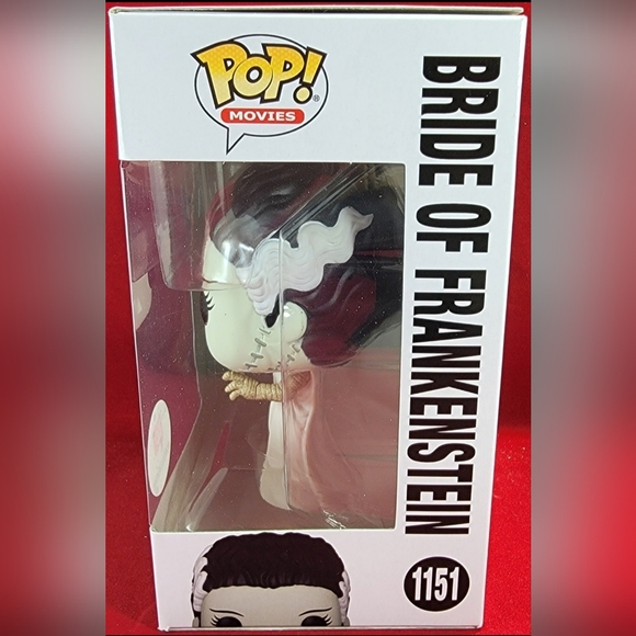 Bride of frankenstein figure and funko pop (NIB) Brand new bendy figs monsters - Picture 10 of 12